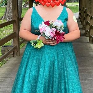 Christina Wu Plus Size Prom Dress